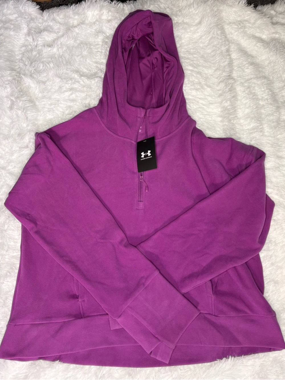 Under Armour Meridian CW Nov LS Half-Zip Hoodie